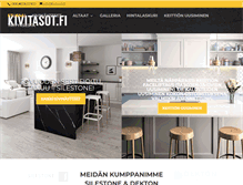 Tablet Screenshot of kivitasot.fi